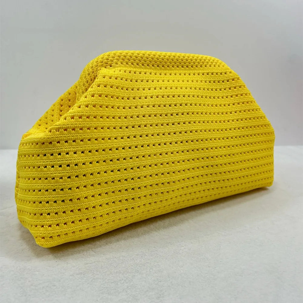 Bolso de mano de playa de Color liso para mujer, bolso de...