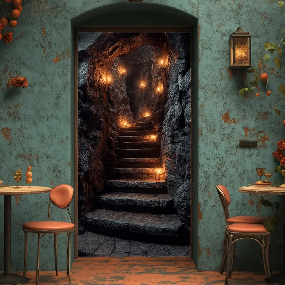 Cortina Decorativa LED Vela 2D Escalera Interior/Exterior