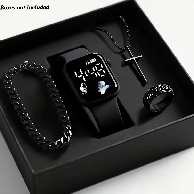 Set de Regalo de Accesorios para Hombre de Cuatro Piezas ...