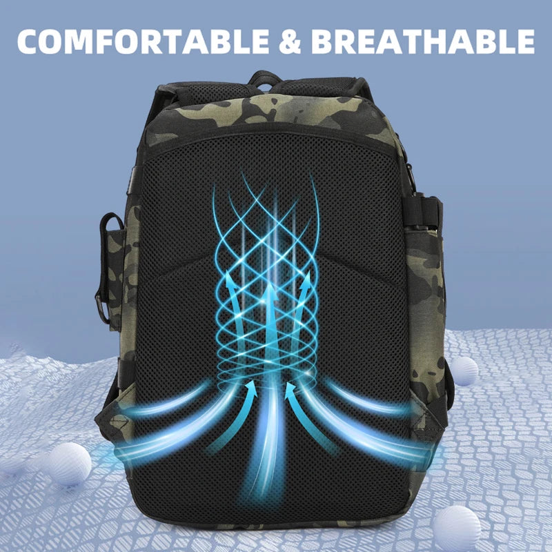 Mochila Táctica para Exteriores, para Campismo, Escalada,...