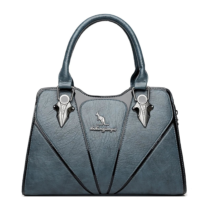 Luxury women's designer handbags with stylish leather accents, featuring elegant craftsmanship and sophisticated design.