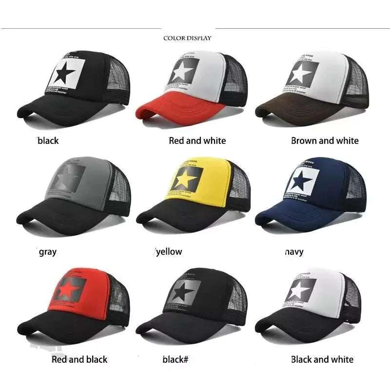 Gorra Béisbol Malla Moda Verano Snapback Hip Hop Hombre Mujer - Corporación Turística