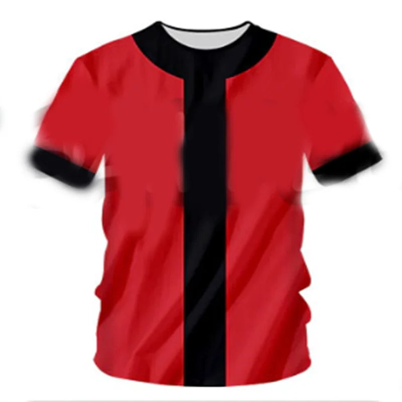 Camiseta Ben 10 Omnitrix 3D Cosplay Verano 2025 - Estilo Harajuku