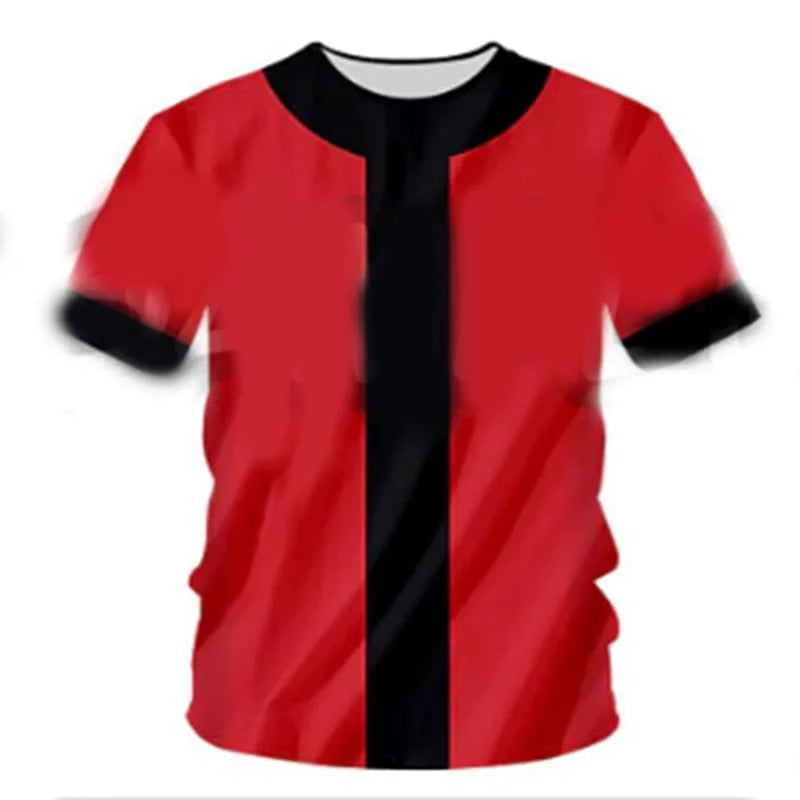 Camiseta Ben 10 Omnitrix 3D Cosplay Verano 2025 - Estilo Harajuku