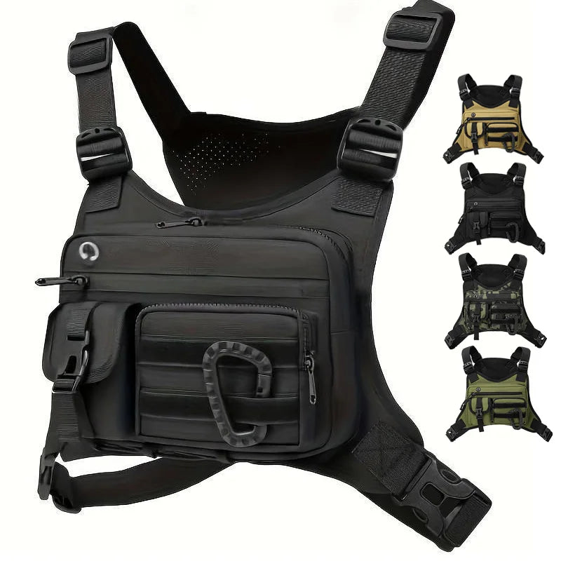 Bolsa de pecho para deportes al aire libre, chaleco, moch...