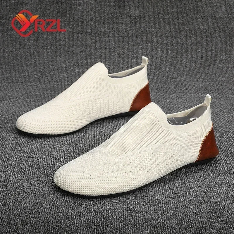 Mocasines YRZL, mocasines suaves para conducir, zapatos p...