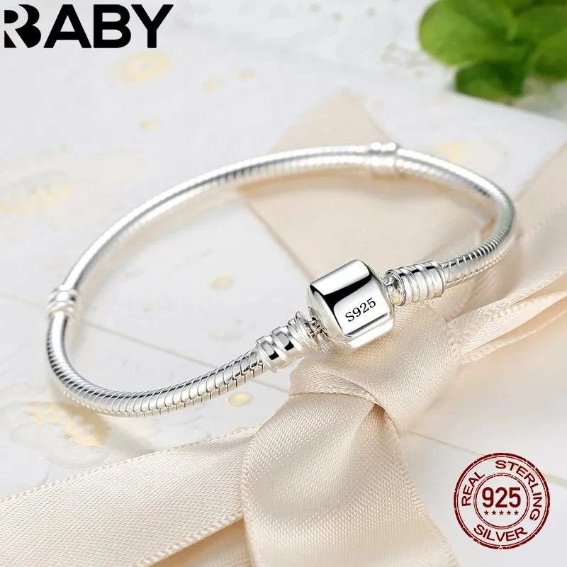 Joyería fina Original hecha a mano, pulsera de plata de l...