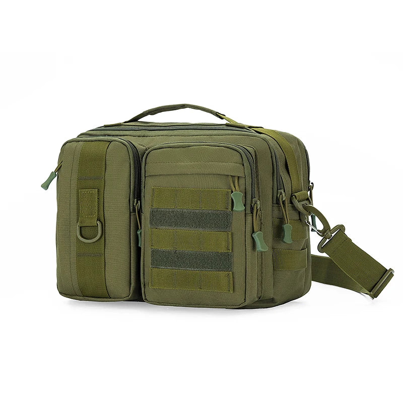Bolsa Táctica Cruzada de Senderismo, Bolso de Hombro para...