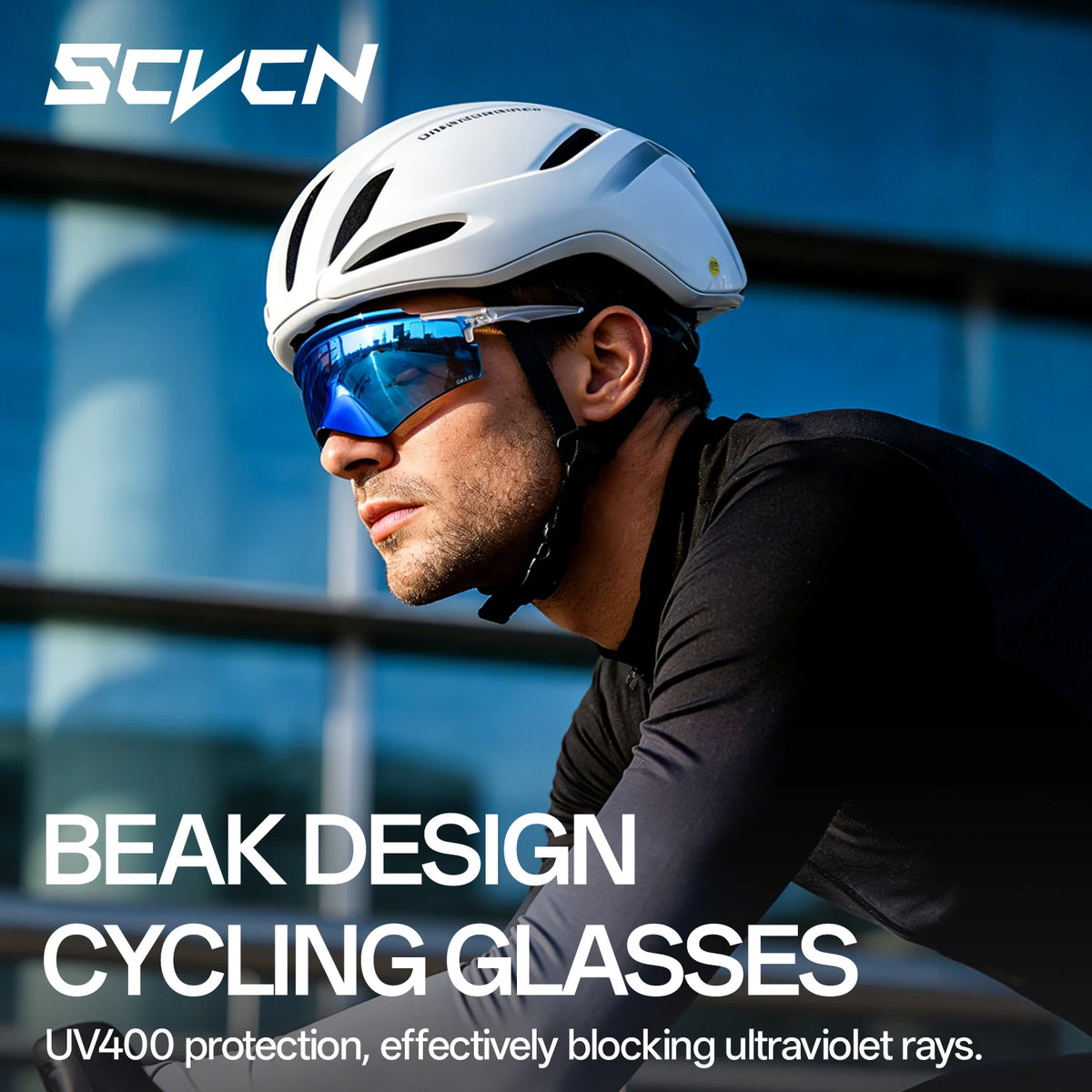 Gafas Ciclismo SCVCN UV400 Deportivas Hombre/Mujer MTB - Corporación Turística