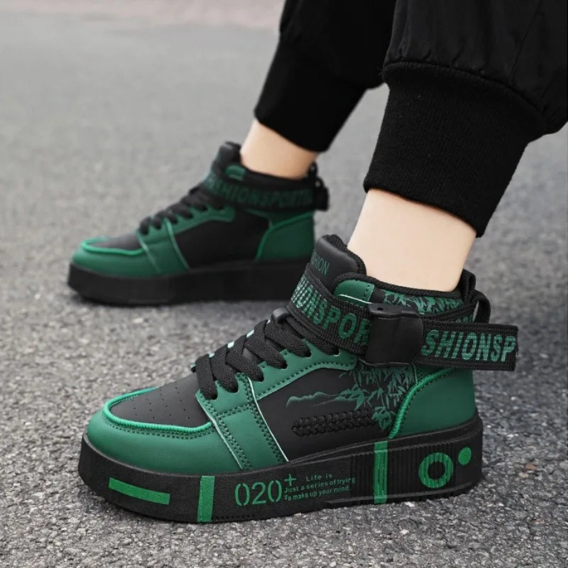 Botas de Hombre 2026, Estilo Deportivo, con Plataforma, V...