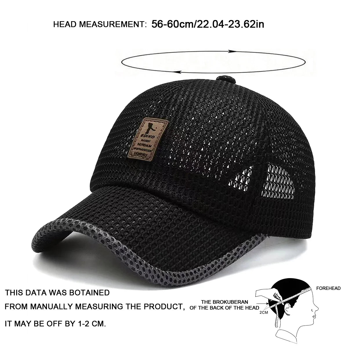 Gorras de Malla Transpirables Unisex - Protección Solar Verano - Corporación Turística