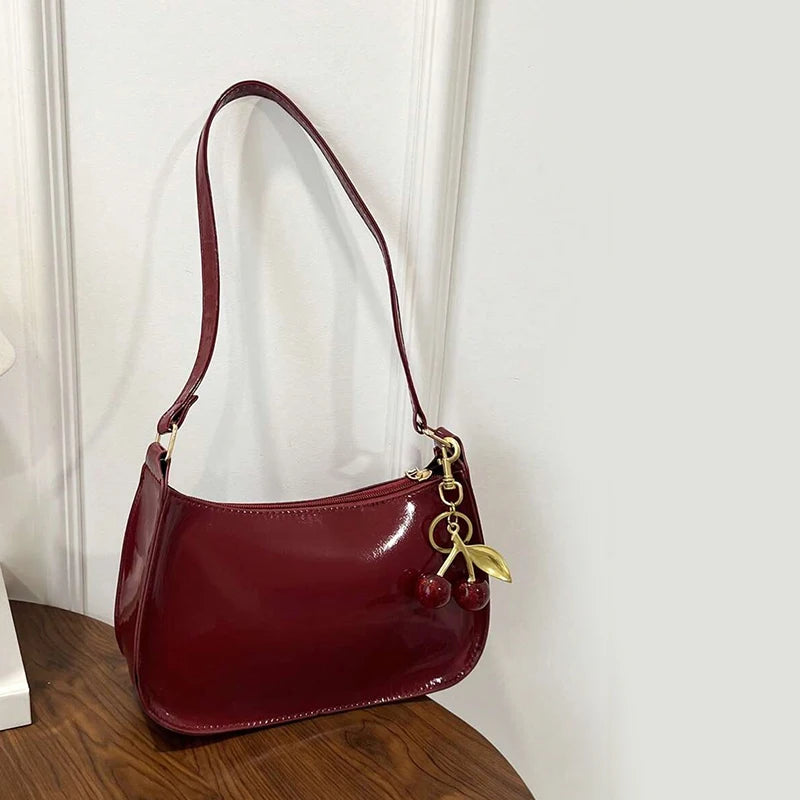 Bolso de mano de piel sintética para mujer, bolso de homb...
