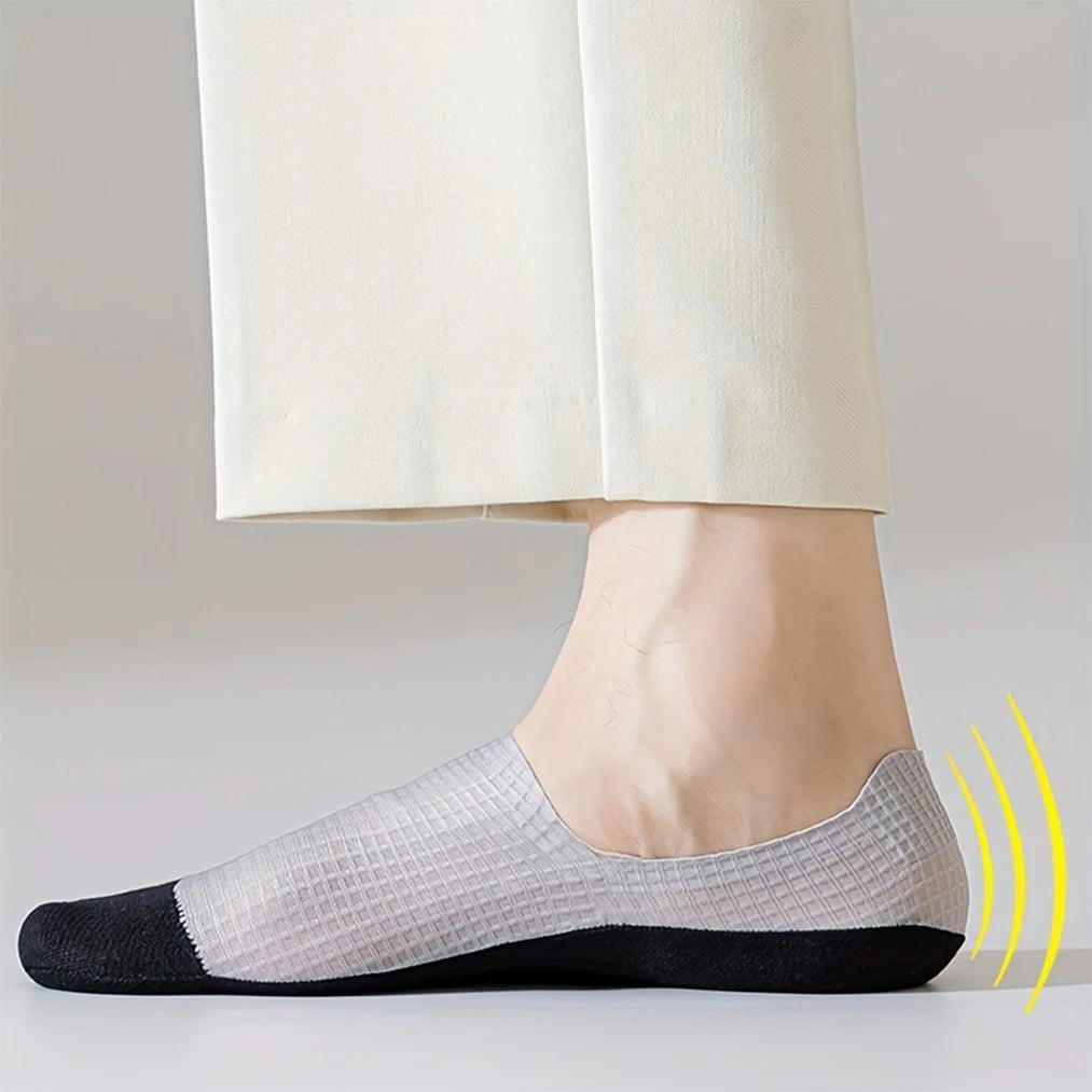 3 pares de calcetines invisibles para hombre, calcetines ...