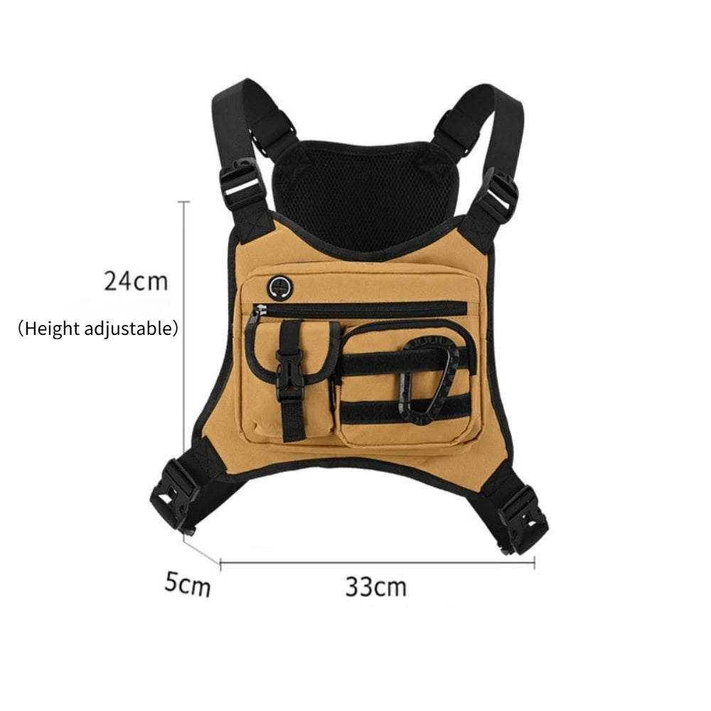 Bolso de Pecho para Actividades al Aire Libre para Hombre...