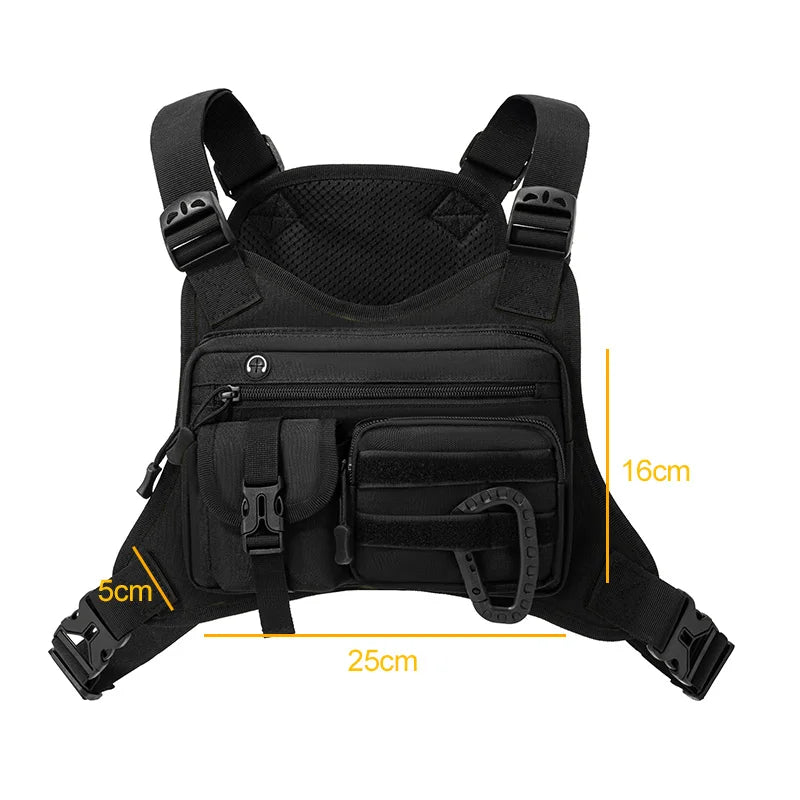 Bolsa de pecho para deportes al aire libre, chaleco, moch...