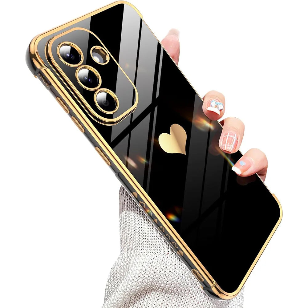 Soft silicone luxury case for Samsung Galaxy phone, featuring a smooth, chapada design with a sleek, protective fit.