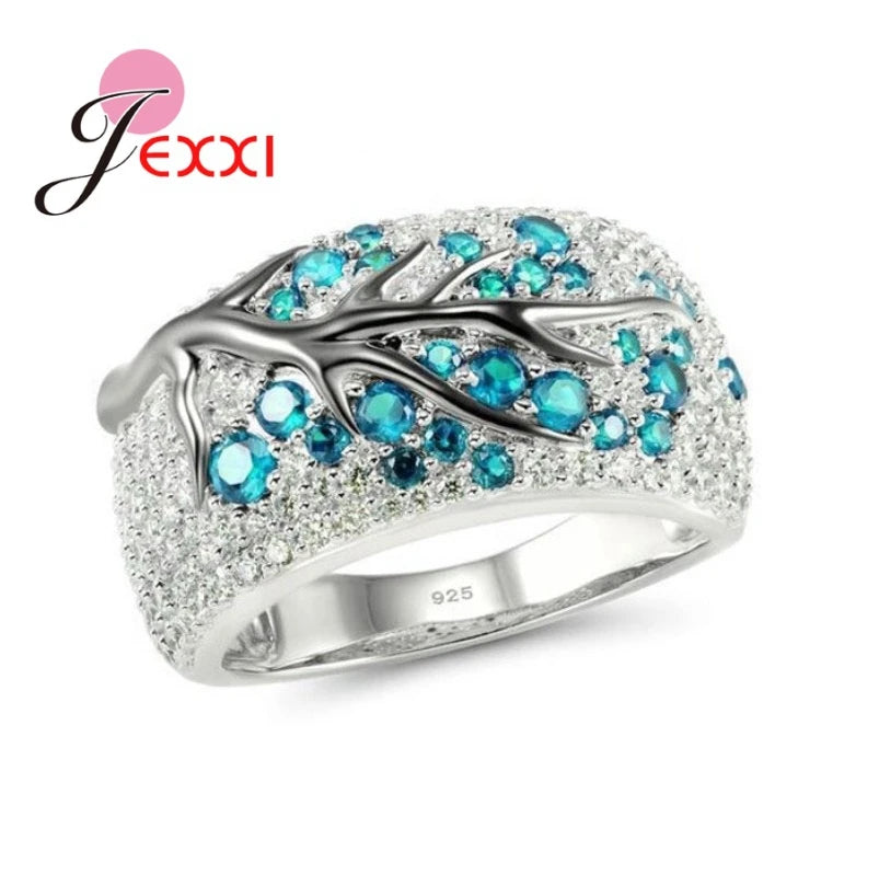 Anillos de carta de flores de ciruela de gran promoción p...