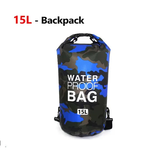 Paquete de natación de PVC, mochila seca para mujeres y h...