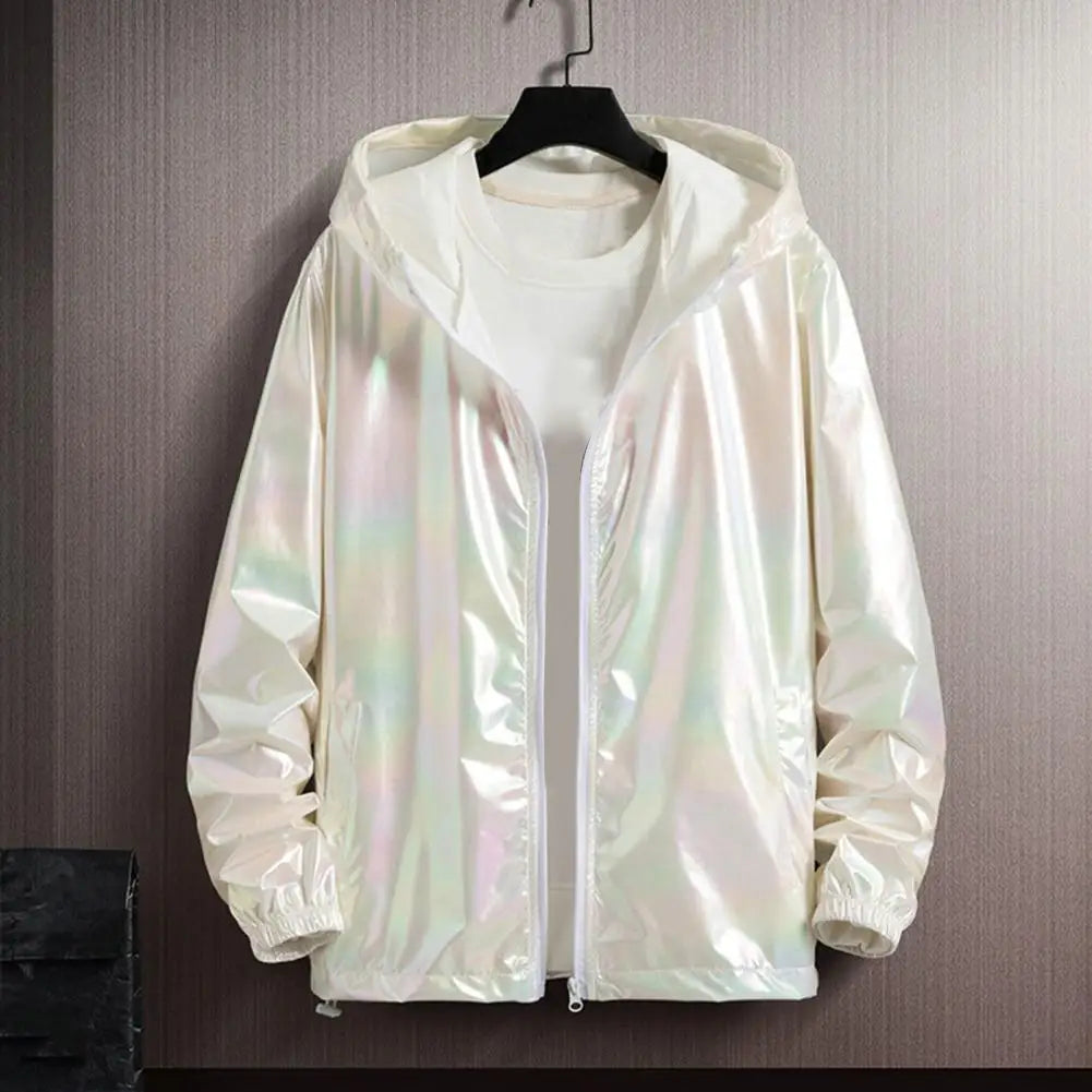Light protective spring and autumn sun jacket by Corporación Turística, featuring lightweight fabric and full coverage.