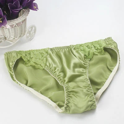 Silk women's underwear from Morera, 100% mulberry silk briefs by Corporación Turística, soft and luxurious fabric.
