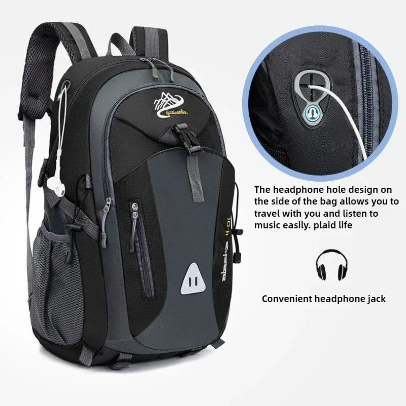 Mochila de viaje para hombre y mujer, bolsa de Montañismo...