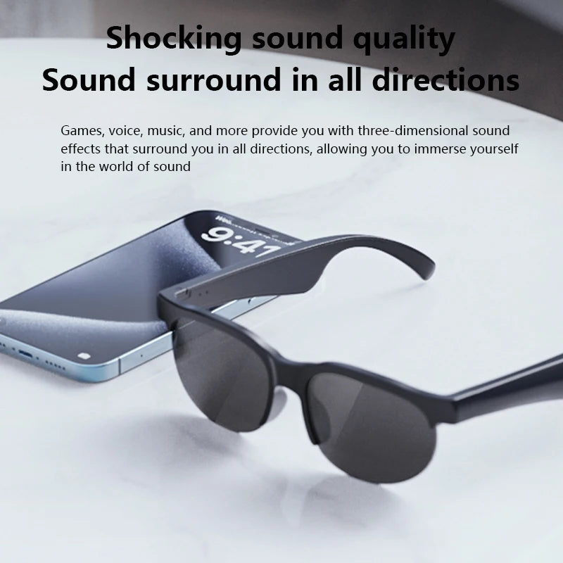 Gafas Inteligentes 2026 con Traducción IA, Bluetooth, Gra...
