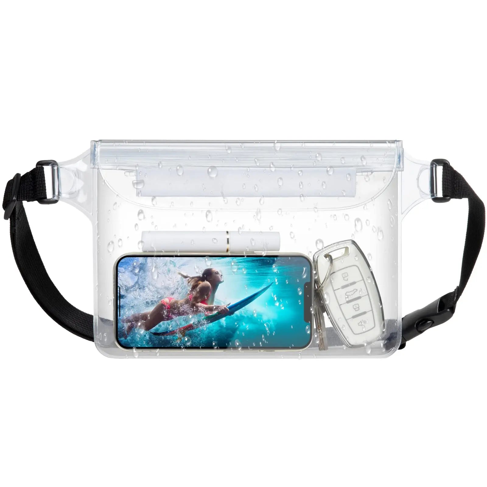 Bolsa Impermeable Teléfono Playa Kayak con Correa Ajustable