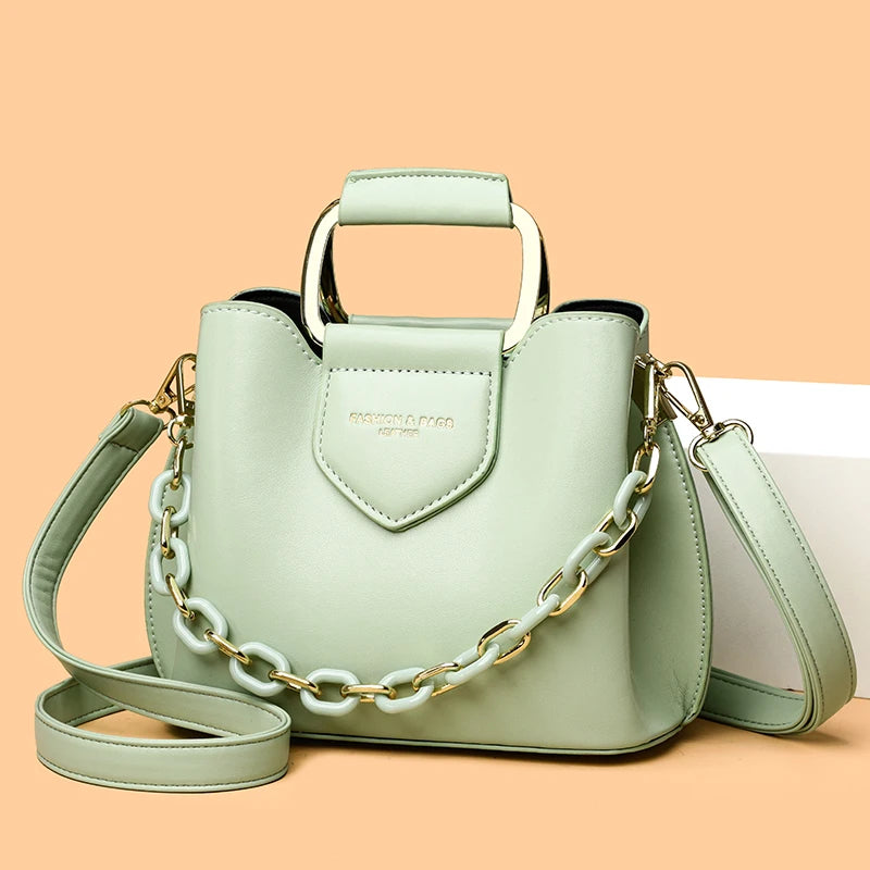 Nuevos bolsos de hombro de PU de alta calidad para mujer,...