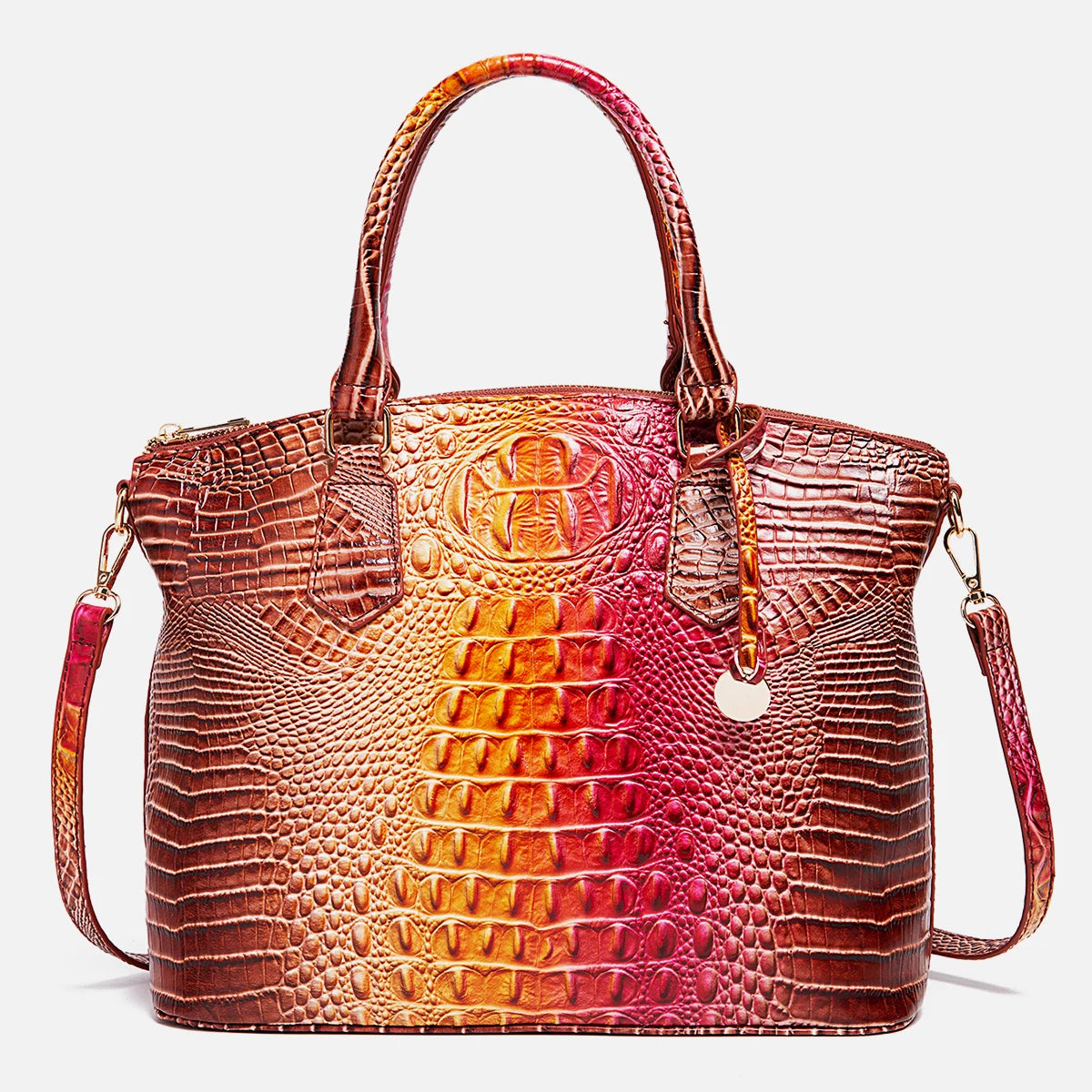 Bolso Tote con Diseño en Relieve para Mujer, Convertible ...