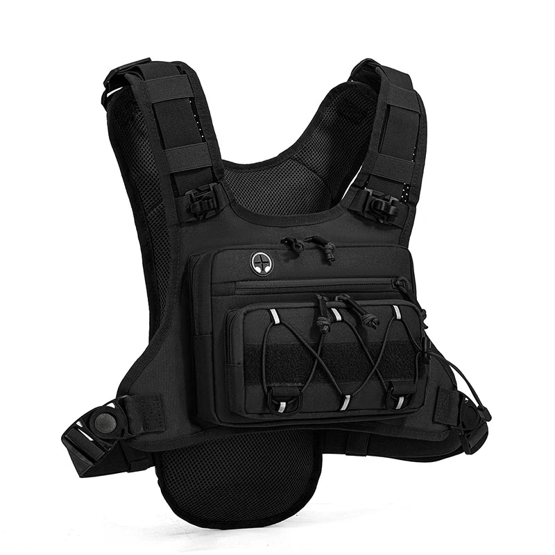 Bolsa Táctica, Chaleco con Bolsillos Frontales, Mochila p...