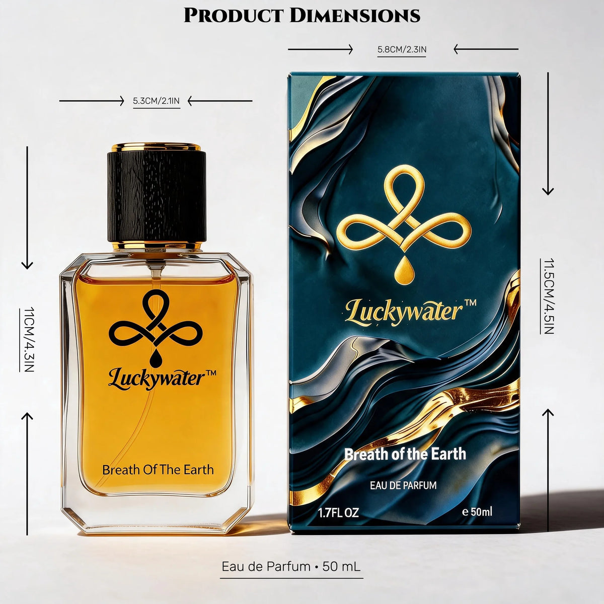 Eau de Parfum Premium para Hombre, 50ml, Colonia Amaderad...