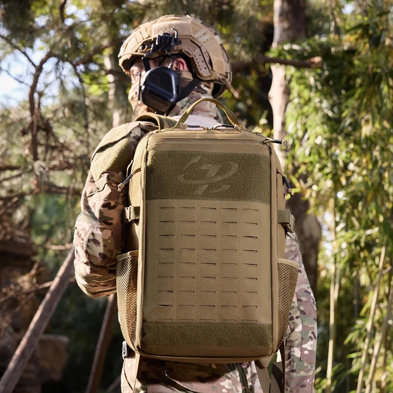 Mochila de escalada, bolsa Molle táctica para exteriores,...