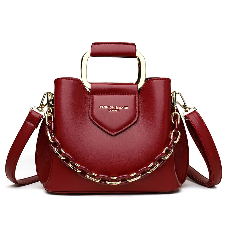 Nuevos bolsos de hombro de PU de alta calidad para mujer,...