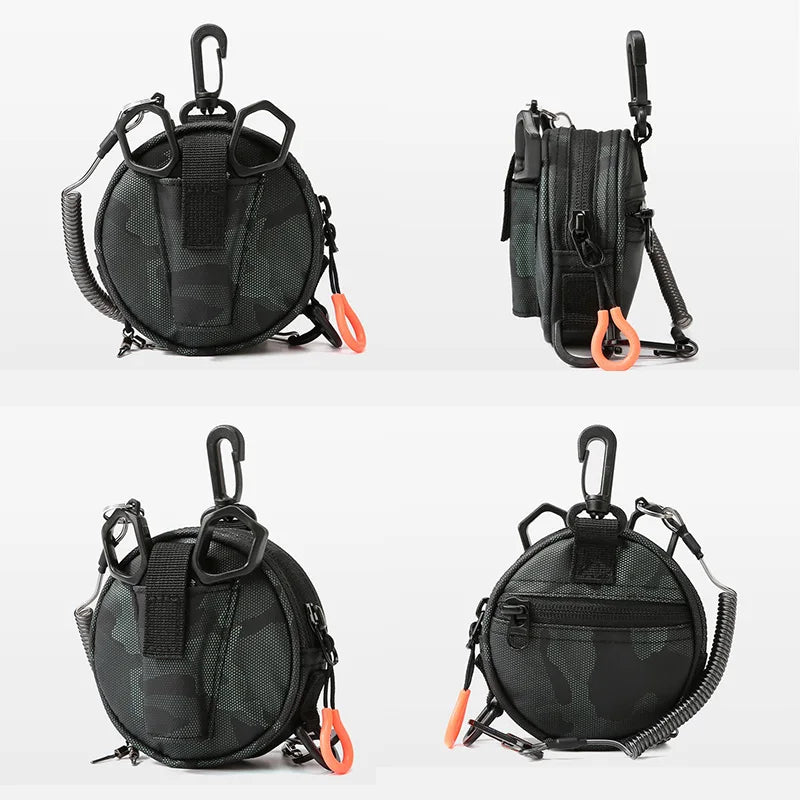 Bolsa táctica Molle, bolsa colgante para sedal de pesca c...