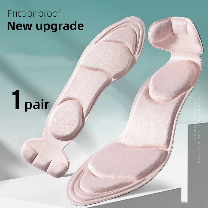 Plantillas de espuma viscoelástica para mujer, zapatos de...