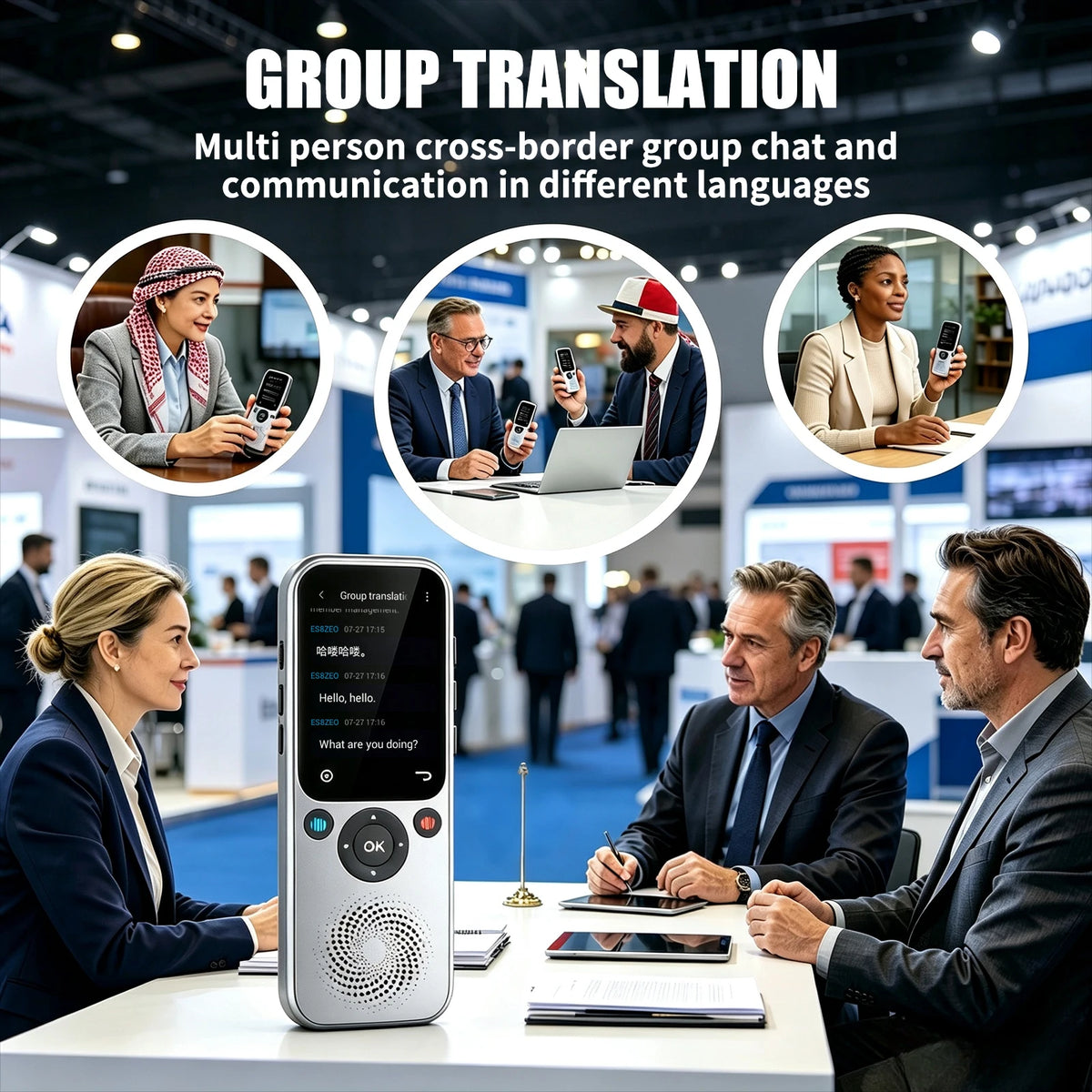 Dispositivo traductor de idiomas compatible con traductor...