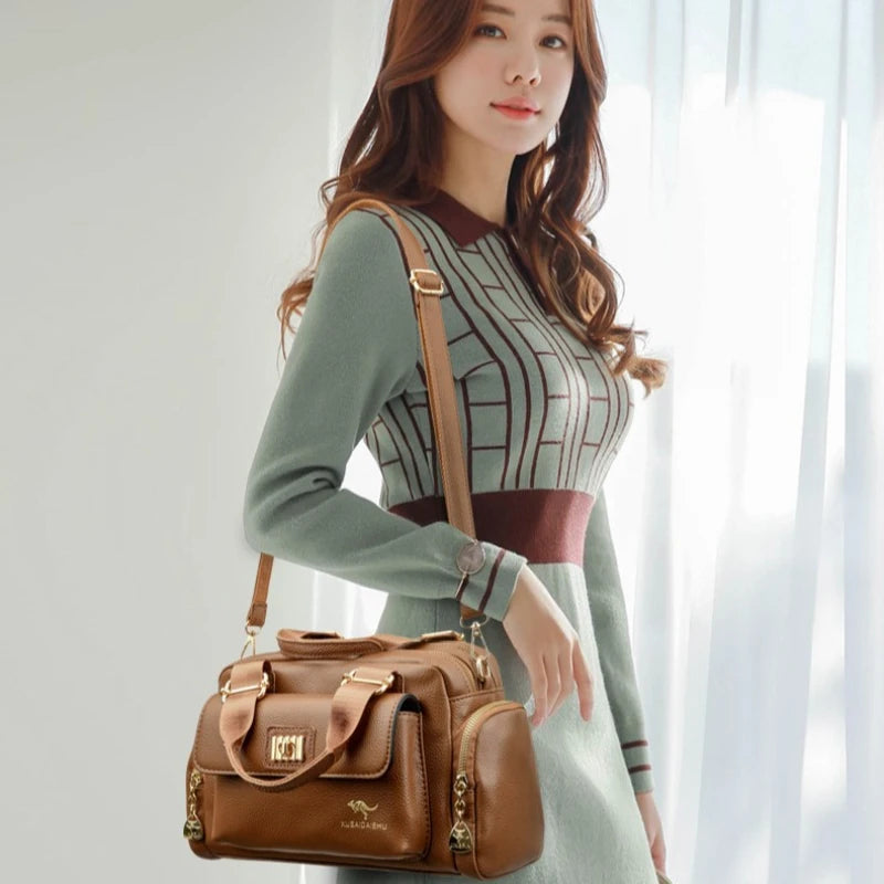 Bolso y bolso de diseñador de lujo, bolso de hombro de al...