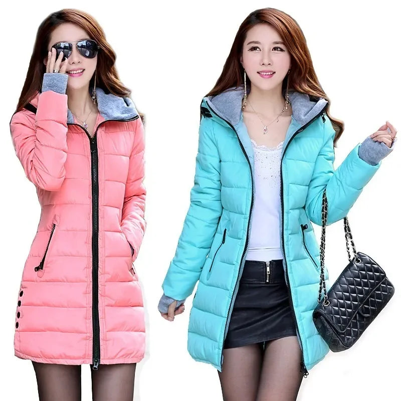 Guantes informales a la moda para mujer, Chaqueta ajustad...