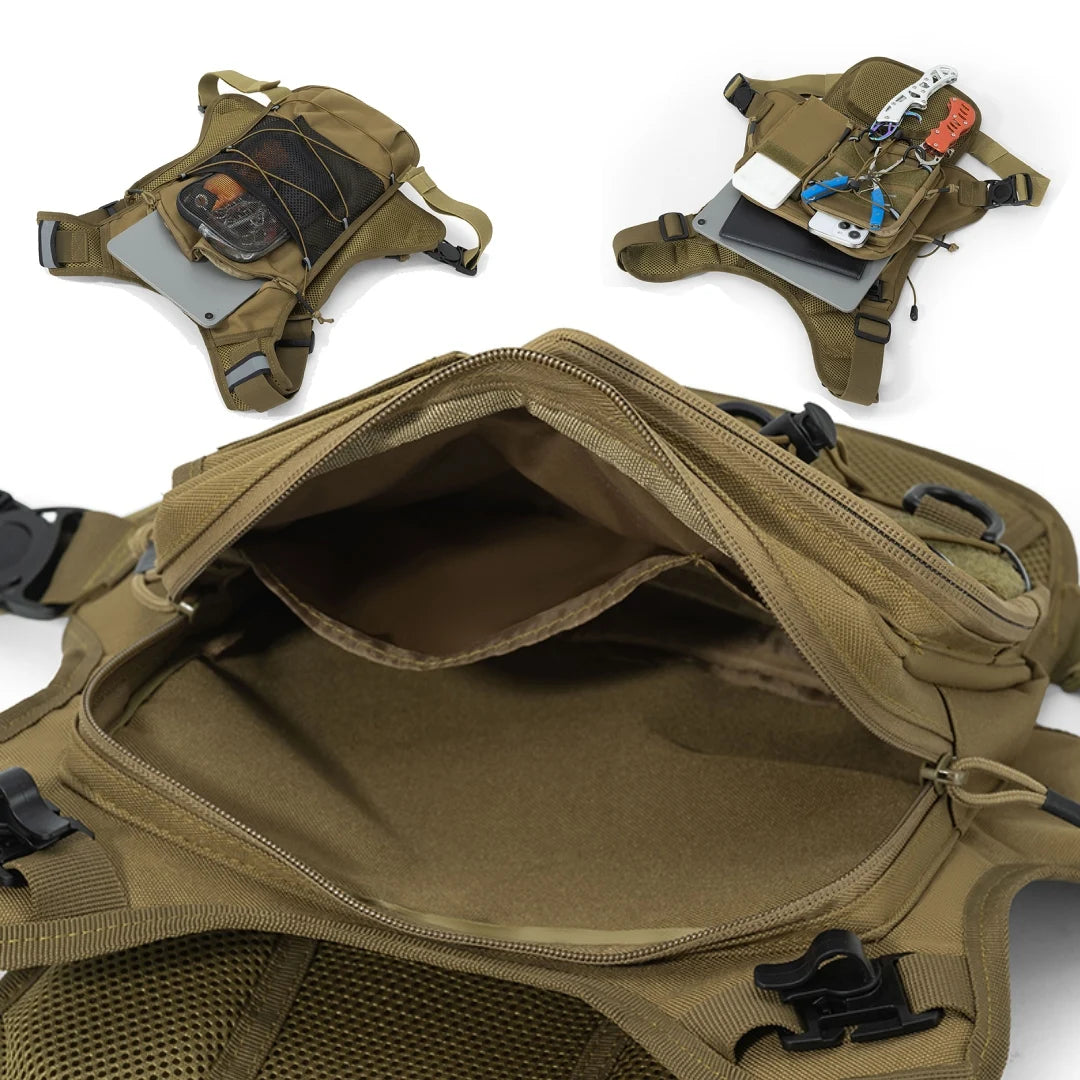 Chaleco de hidratación para correr, mochila deportiva par...