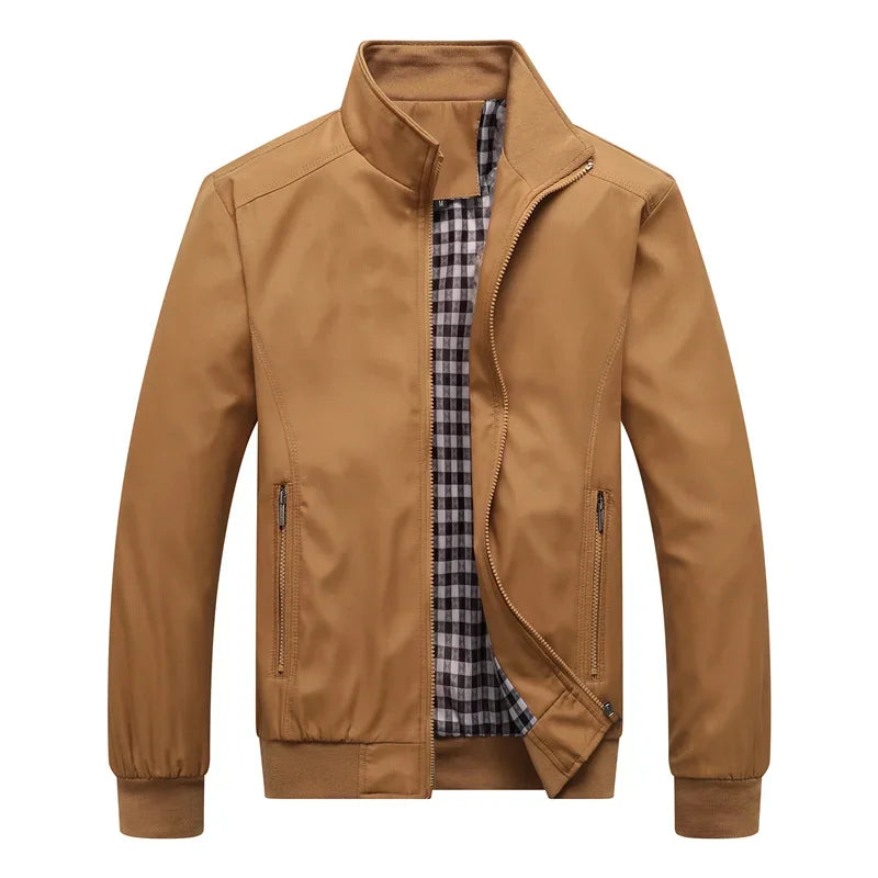 Chaqueta Bomber Hombre 2025 VIPOL Casual Ligera (M-6XL)