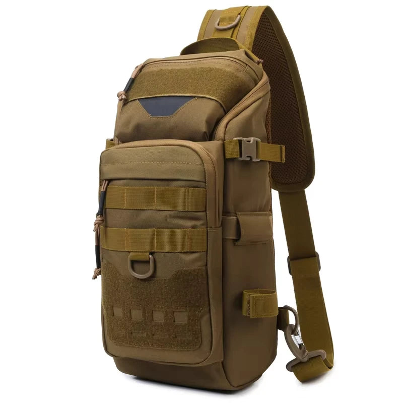 Bolsa de pecho de pesca para hombre, mochila táctica, riñ...