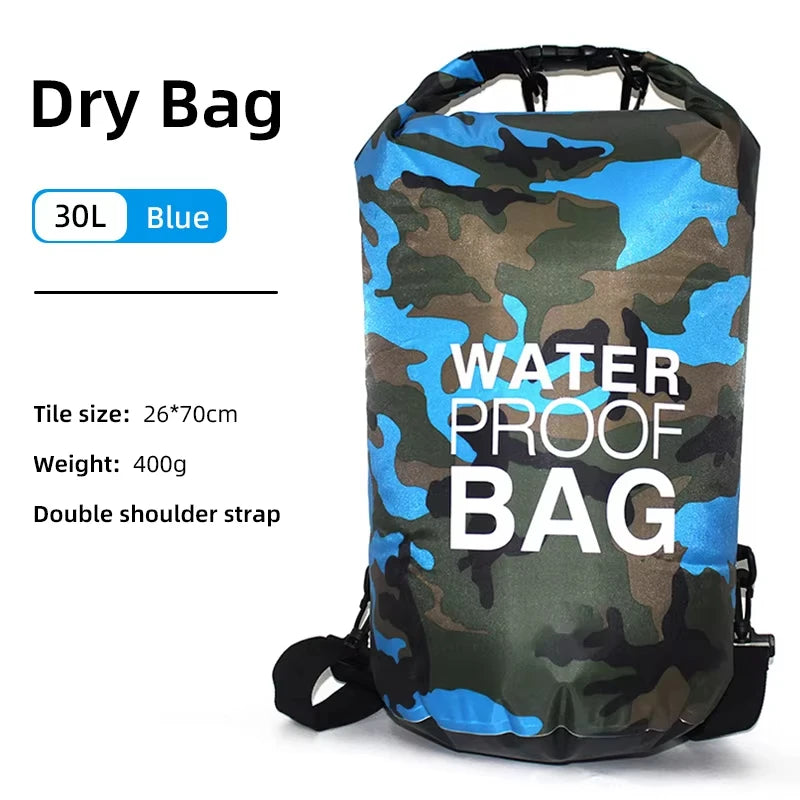 Paquete de natación de PVC, mochila seca para mujeres y h...