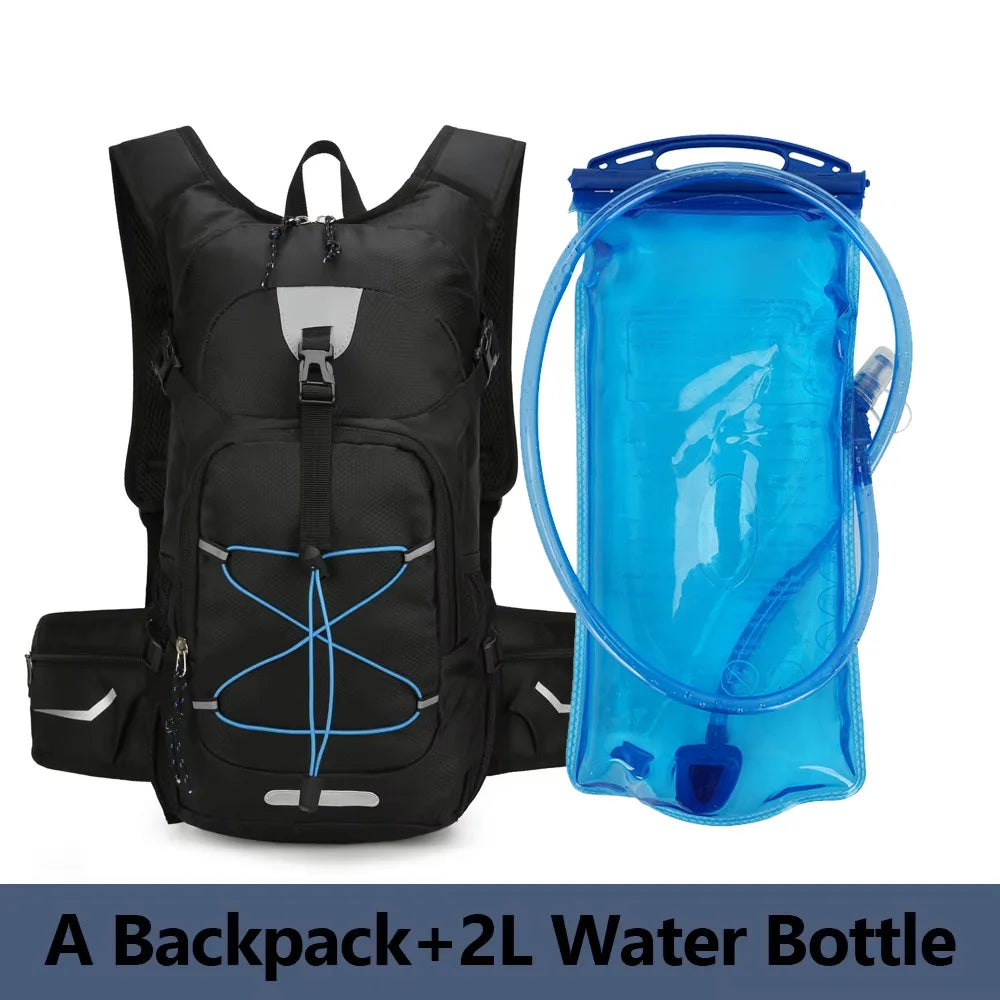 Mochila ligera de hidratación para ciclismo, deporte al a...