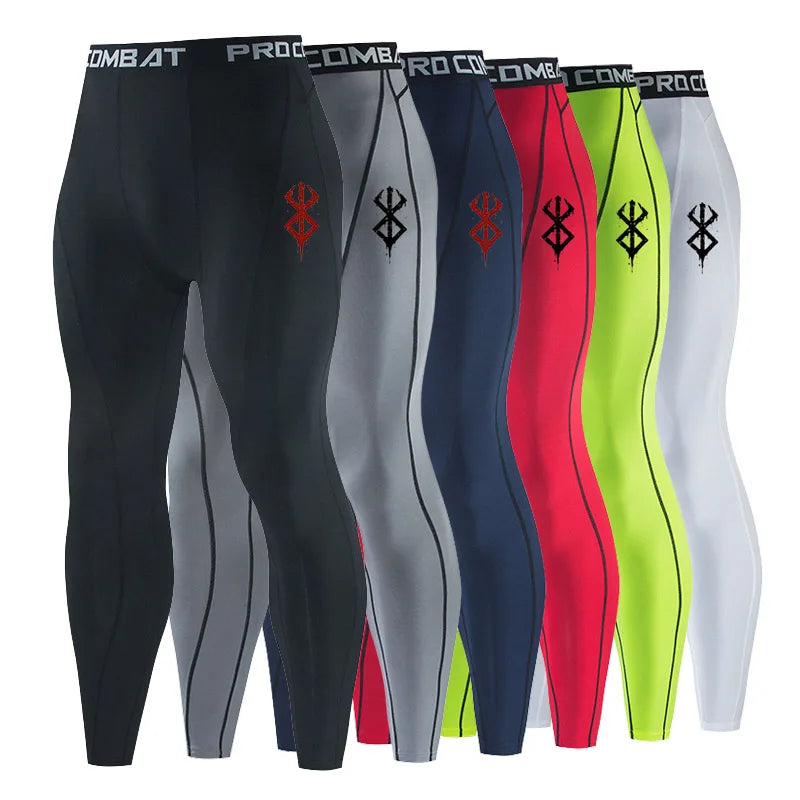 Leggings Deportivos de Secado Rápido para Hombre, Pantalo...