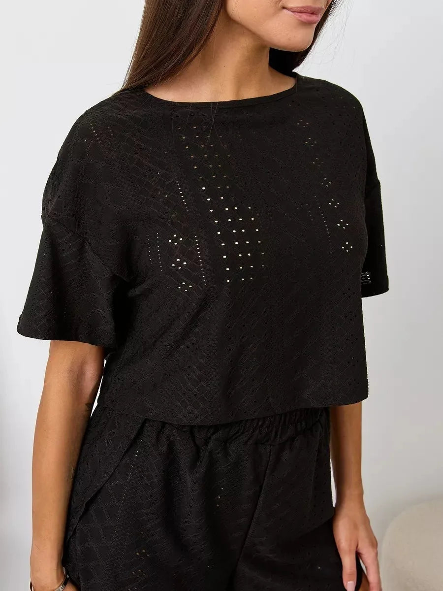 Sexy women's pajama set by Corporación Turística featuring comfortable sleepwear with a stylish design and soft fabric.