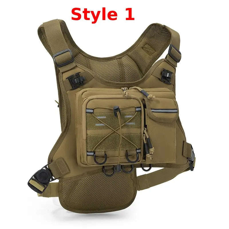 Mochila Táctica Running Scione: Chaleco Deportivo Unisex para Senderismo