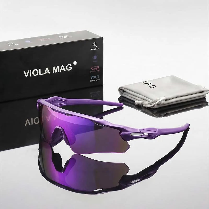 Gafas de Sol VIOLA MAG Media Montura Espejo Unisex - Estilo Diario - Corporación Turística