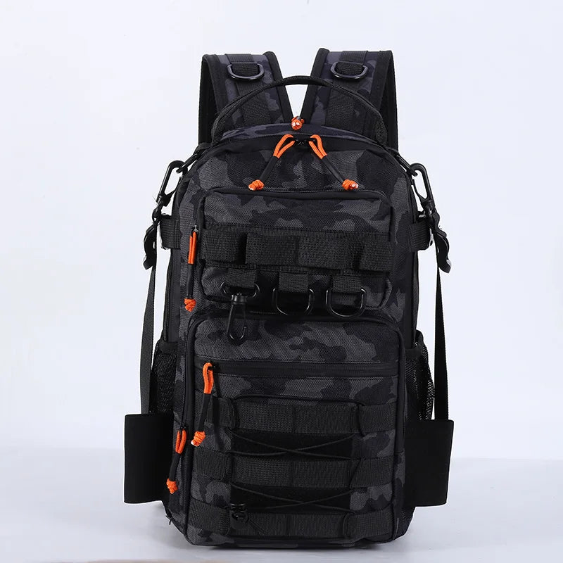 Señuelo de pesca, mochila táctica para acampar, bolsa par...
