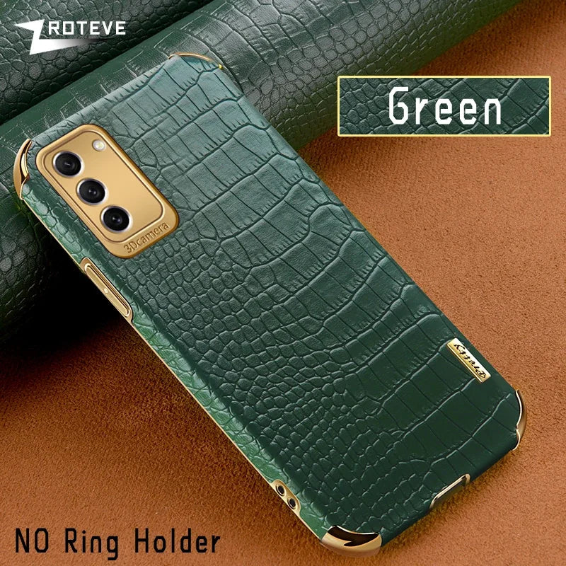 Crocodile pattern ZROTEVE S25 Ultra case by Corporación Turística, protective phone cover with textured crocodile design.