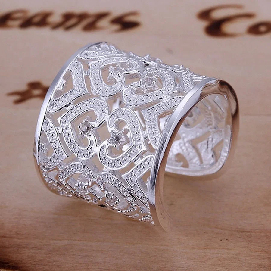 Anillo de Plata de Ley 925 a precio de fábrica, joyería, ...